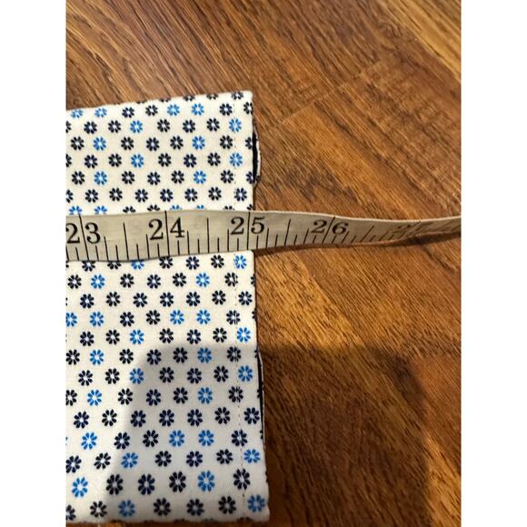 Silver Stone Men’s Modern Fit Casual Button-Down Shirt – White/Blue – Size Large - Picture 9 of 9